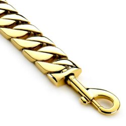 Gold Chain Dog Lead Clip