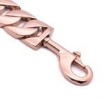 Rose Gold Chain Dog Lead