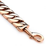 Rose Gold Chain Dog Lead Clip