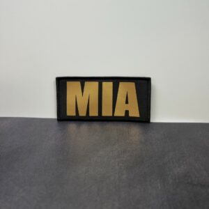 Mia-Name-Patch-Dog-Collar-Metallic-Gold