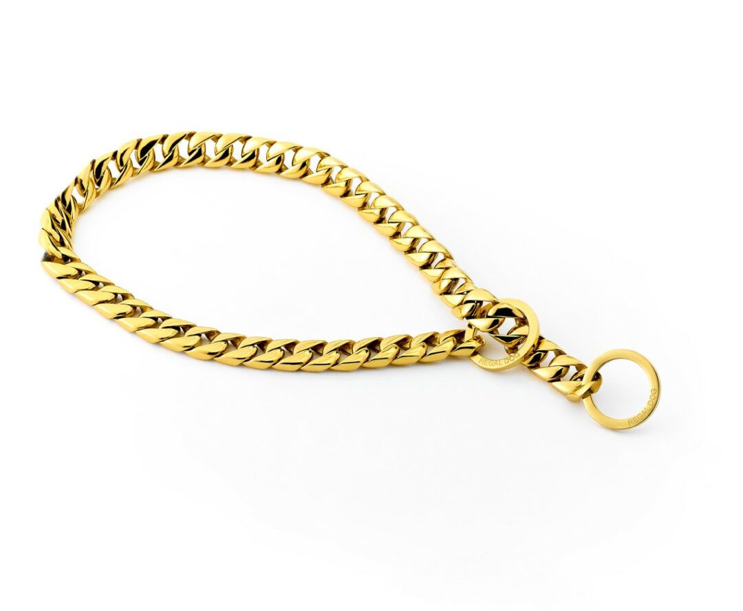 Gold Monaco Dog Necklace