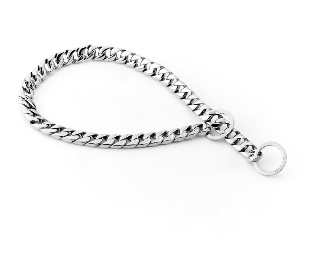 Silver Monaco Dog Necklace