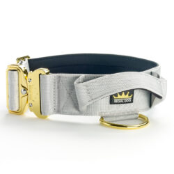 Grey Gold Series Tactical Dog Collar