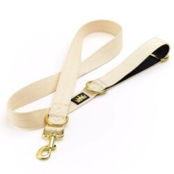 Cream Gold Series Dog Leash