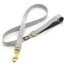 Grey - Gold Series Tactical Dog Leash