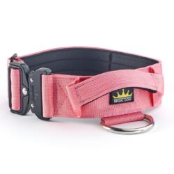 Pink Tactical Dog Collar