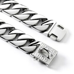 Silver Dog Chain Collar Clips