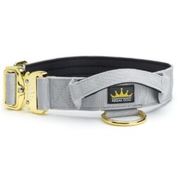 Grey - Gold Series Collar (4cm)