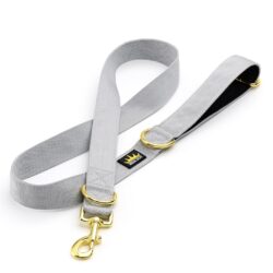 Grey - Gold Series Dog leash