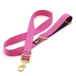 Rose Pink - Gold Series Dog lead