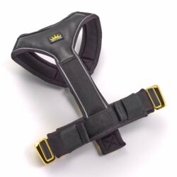 Luxury Dog Gold Series Harness in Black