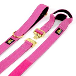CFF Pink Sled And Lead Harness – Small/Medium, 3-Point Pulling Strap, Rated For 750 Lbs - View #9