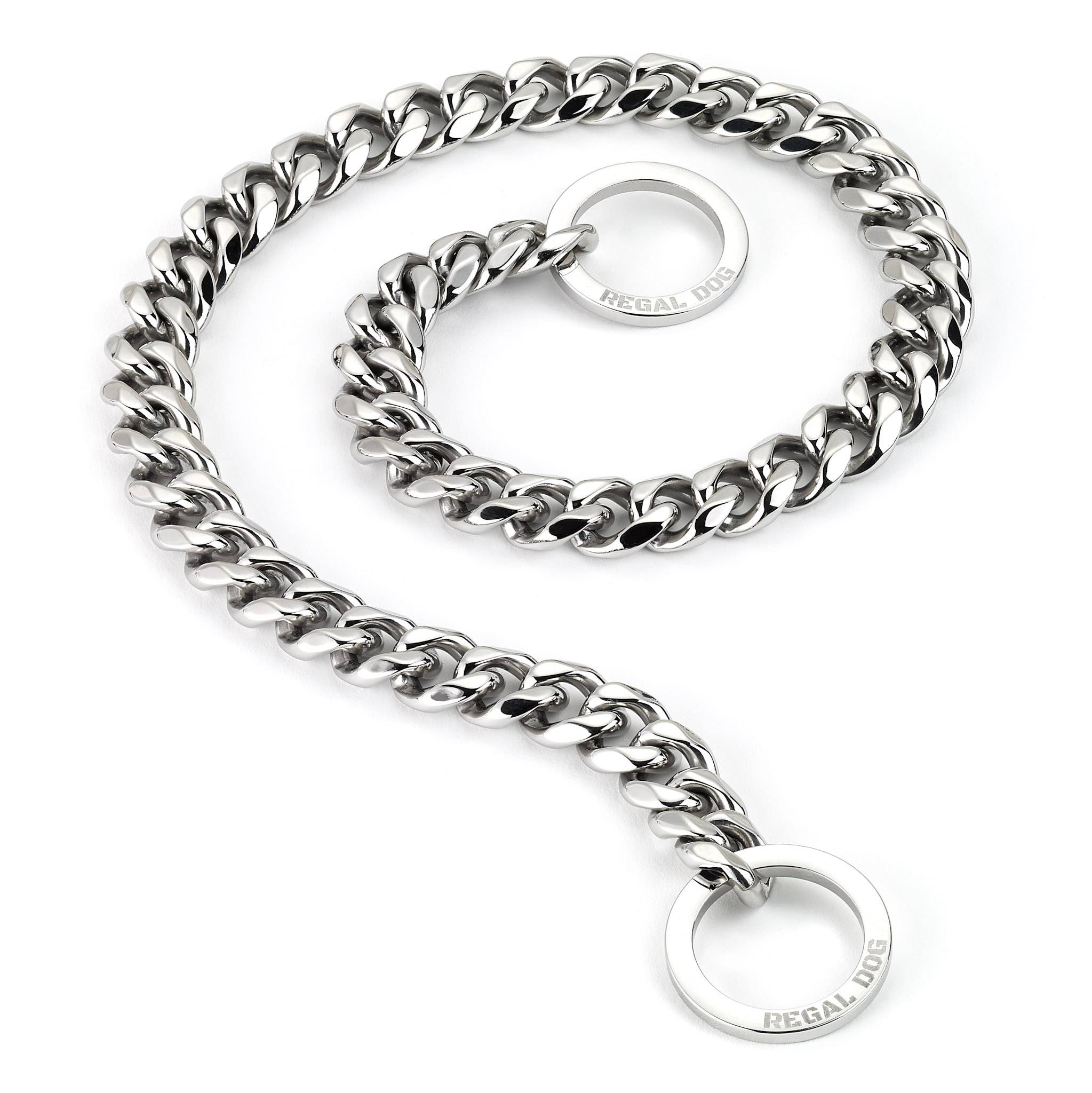 Silver dog clearance chain necklace