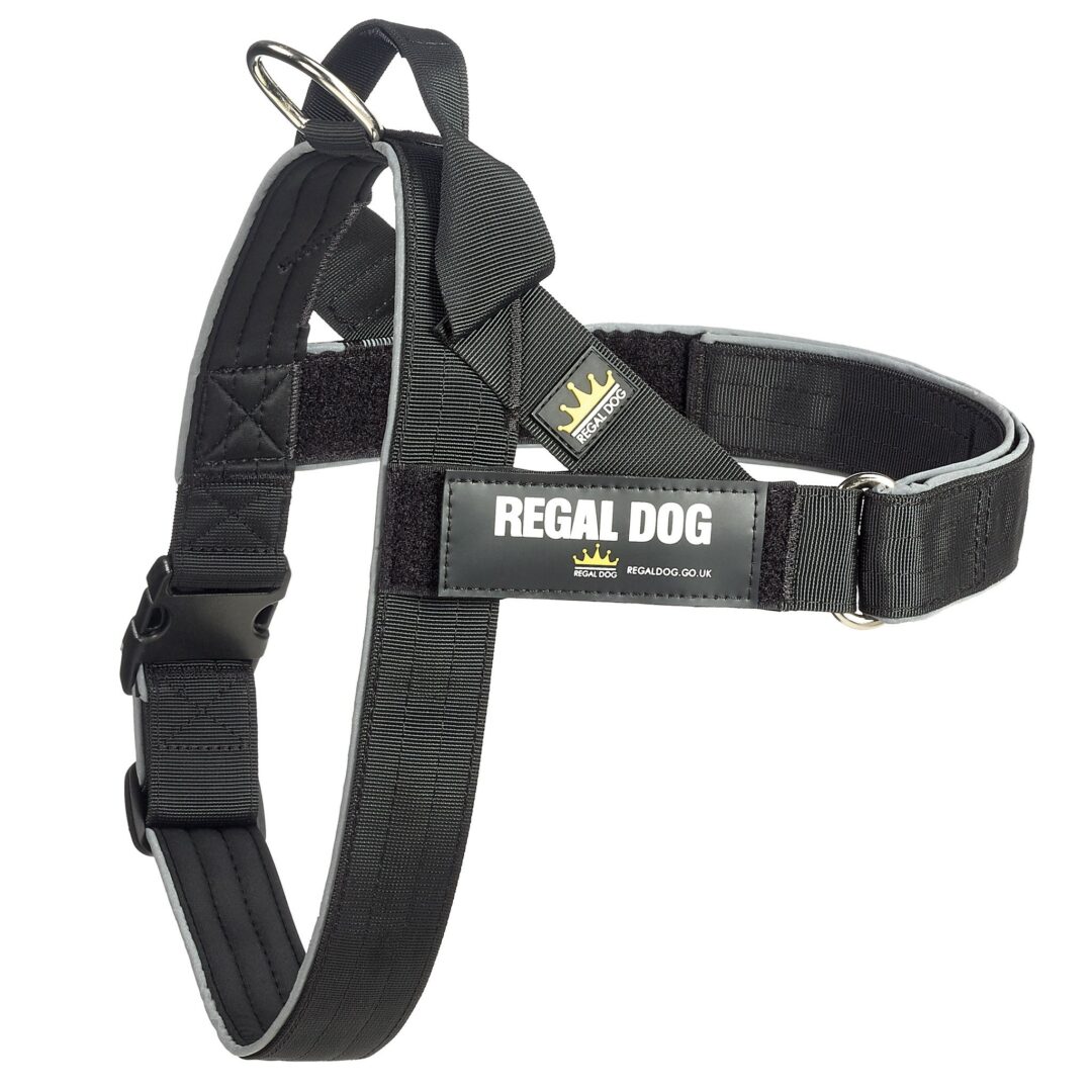 Black Classic Tactical Dog Harness