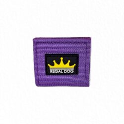 Purple Air Tag pouch for tactical dog collar