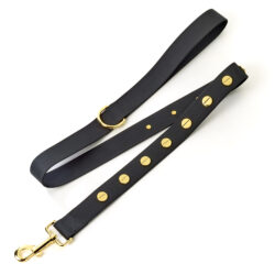 Black Luxe premium dog leash
