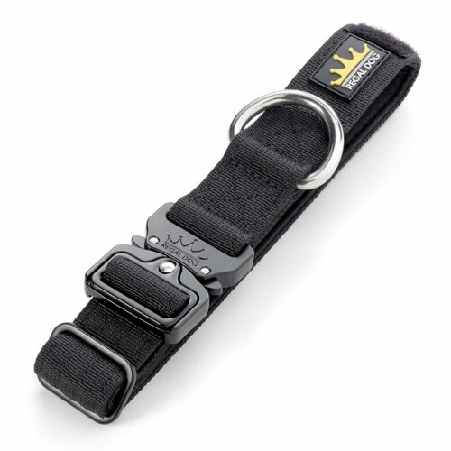 Black Tactical Collar (3cm) - No Handle