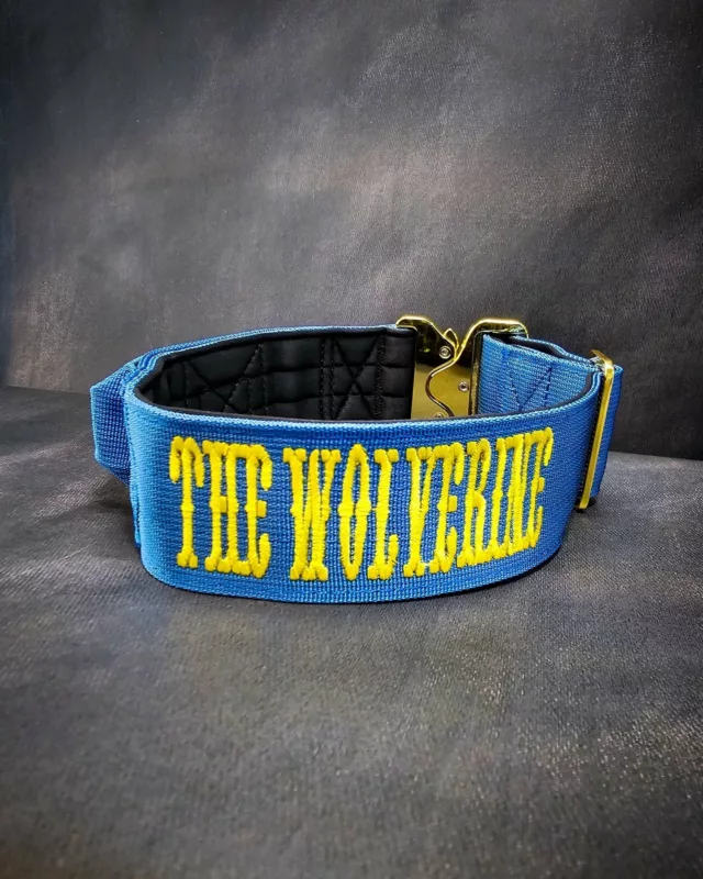 🐺 The Wolverine 🐺

➖Font: Breezy
➖Colour: Yellow
➖Collar: 5cm Ocean Blue Gold Series⁠⁠
⁠
⚜️ Regal Dog - The Luxury Dog Brand ⚜️⁠
⁠
🛒 Shop Now: REGALDOG.CO.UK⁠
⁠
➡️ #RegalDog⁠ #MyRegalDog⁠
#LuxuryDogCollars #DogCollars #DogChains #DogAccessories #LuxuryDog #Dog #RegalDogpersonalised