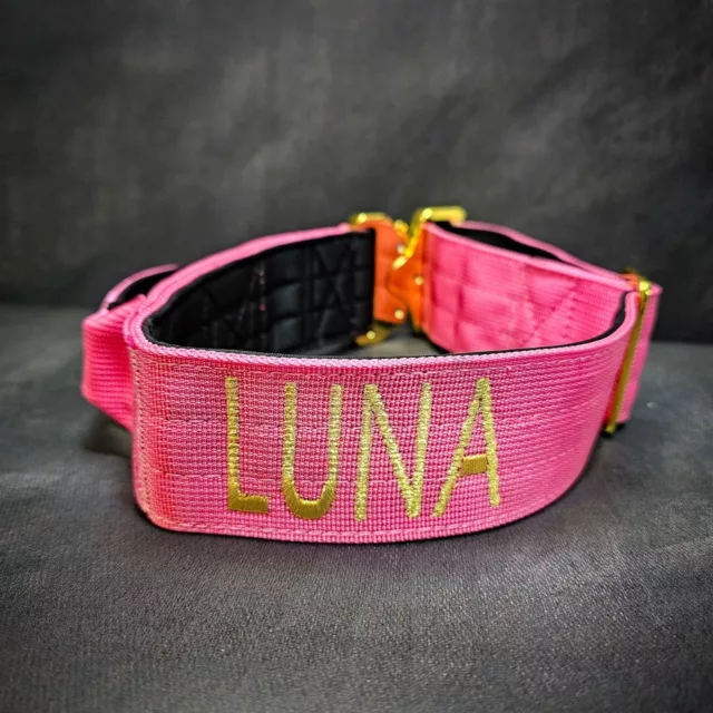 LUNA⁠
➖Font: Avante⁠
➖Colour: Metallic Gold⁠
➖Collar: 5cm Rose Pink Gold Series⁠
⁠
⚜️ Regal Dog - The Luxury Dog Brand ⚜️⁠
⁠
🛒 Shop Now: REGALDOG.CO.UK⁠
⁠
➡️ #RegalDog⁠ #MyRegalDog⁠
#LuxuryDogCollars #DogCollars #DogChains #DogAccessories #LuxuryDog #DogDad #DogMum #DogLover #Puppers #DogMom #Instadog #IGDogs #Puppies #PuppyLove #UKDogs #embroidery #customdogcollars #Personalised #RegalDogPersonalised