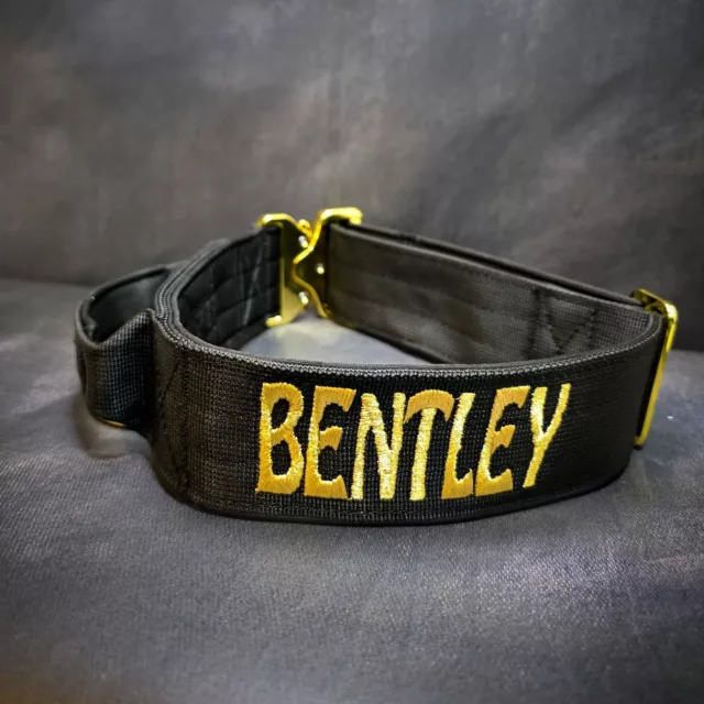 BENTLEY⁠
➖Font: Hobo⁠
➖Colour: Metallic Gold⁠
➖Collar: 5cm Black Gold Series⁠
⁠
⚜️ Regal Dog - The Luxury Dog Brand ⚜️⁠
⁠
🛒 Shop Now: REGALDOG.CO.UK⁠
⁠
➡️ #RegalDog⁠ #MyRegalDog⁠
#LuxuryDogCollars #DogCollars #DogChains #DogAccessories #LuxuryDog #DogDad #DogMum #DogLover #Puppers #DogMom #Instadog #IGDogs #Puppies #PuppyLove #UKDogs #embroidery #customdogcollars #Personalised #RegalDogPersonalised