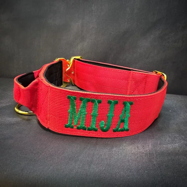 MIJA⁠
➖Font: Saloon⁠
➖Colour: Green⁠
➖Collar: 5cm Black Gold Series⁠
⁠
⚜️ Regal Dog - The Luxury Dog Brand ⚜️⁠
⁠
🛒 Shop Now: REGALDOG.CO.UK⁠
⁠
➡️ #RegalDog⁠ #MyRegalDog⁠
#LuxuryDogCollars #DogCollars #DogChains #DogAccessories #LuxuryDog #DogDad #DogMum #DogLover #Puppers #DogMom #Instadog #IGDogs #Puppies #PuppyLove #UKDogs #embroidery #customdogcollars #Personalised #RegalDogPersonalised