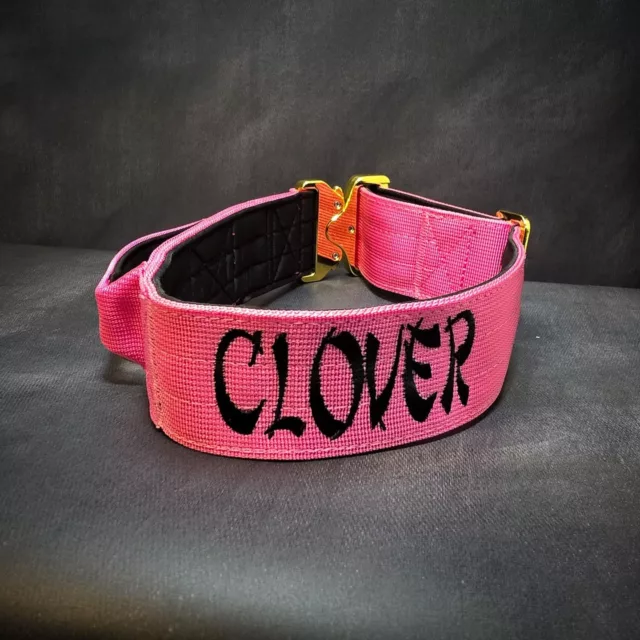 Clover⁠
➖Font: Oriental⁠
➖Colour: Black⁠
➖Collar: 5cm Rose Pink Gold Series⁠
⁠
⚜️ Regal Dog - The Luxury Dog Brand ⚜️⁠
⁠
🛒 Shop Now: REGALDOG.CO.UK⁠
⁠
➡️ #RegalDog⁠ #MyRegalDog⁠
#LuxuryDogCollars #DogCollars #DogChains #DogAccessories #LuxuryDog #DogDad #DogMum #DogLover #Puppers #DogMom #Instadog #IGDogs #Puppies #PuppyLove #UKDogs #embroidery #customdogcollars #Personalised #RegalDogPersonalised