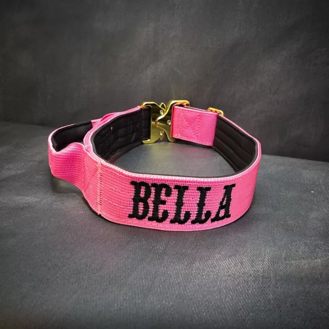 Bella⁠
➖Font: Saloon⁠
➖Colour: Black⁠
➖Collar: 5cm Rose Pink Gold Series⁠
⁠
⚜️ Regal Dog - The Luxury Dog Brand ⚜️⁠
⁠
🛒 Shop Now: REGALDOG.CO.UK⁠
⁠
➡️ #RegalDog⁠ #MyRegalDog⁠
#LuxuryDogCollars #DogCollars #DogChains #DogAccessories #LuxuryDog #DogDad #DogMum #DogLover #Puppers #DogMom #Instadog #IGDogs #Puppies #PuppyLove #UKDogs #embroidery #customdogcollars #Personalised #RegalDogPersonalised