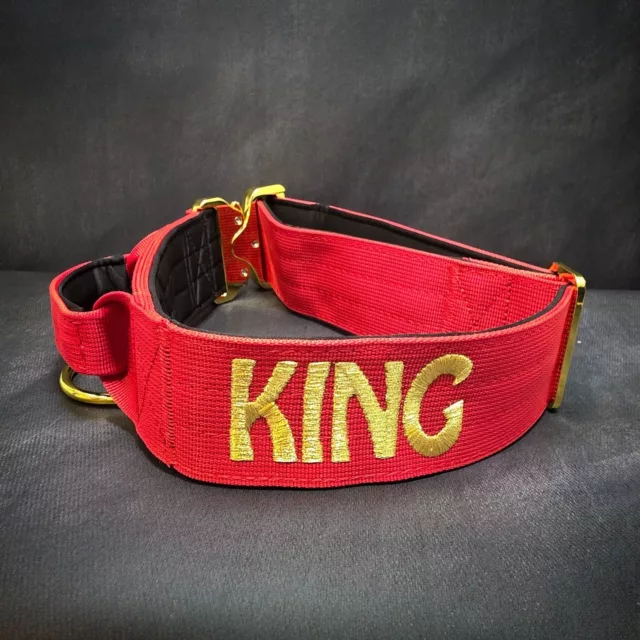 King⁠
➖Font: Hobo⁠
➖Colour: Metallic Gold⁠
➖Collar: 5cm Red Gold Series⁠
⁠
⚜️ Regal Dog - The Luxury Dog Brand ⚜️⁠
⁠
🛒 Shop Now: REGALDOG.CO.UK⁠
⁠
➡️ #RegalDog⁠ #MyRegalDog⁠
#LuxuryDogCollars #DogCollars #DogChains #DogAccessories #LuxuryDog #DogDad #DogMum #DogLover #Puppers #DogMom #Instadog #IGDogs #Puppies #PuppyLove #UKDogs #embroidery #customdogcollars #Personalised #RegalDogPersonalised