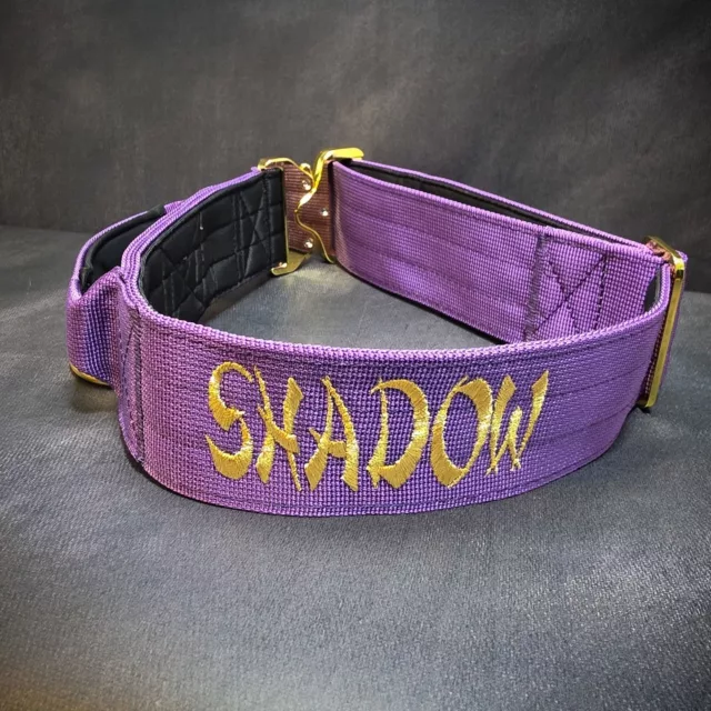Shadow⁠
➖Font: Oriental⁠
➖Colour: Metallic Gold⁠
➖Collar: 5cm Purple Gold Series⁠
⁠
⚜️ Regal Dog - The Luxury Dog Brand ⚜️⁠
⁠
🛒 Shop Now: REGALDOG.CO.UK⁠
⁠
➡️ #RegalDog⁠ #MyRegalDog⁠
#LuxuryDogCollars #DogCollars #DogChains #DogAccessories #LuxuryDog #DogDad #DogMum #DogLover #Puppers #DogMom #Instadog #IGDogs #Puppies #PuppyLove #UKDogs #embroidery #customdogcollars #Personalised #RegalDogPersonalised