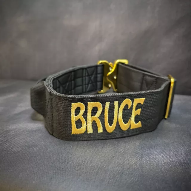 Bruce⁠
➖Font: Hobo⁠
➖Colour: Metallic Gold⁠
➖Collar: 5cm Black Gold Series⁠
⁠
⚜️ Regal Dog - The Luxury Dog Brand ⚜️⁠
⁠
🛒 Shop Now: REGALDOG.CO.UK⁠
⁠
➡️ #RegalDog⁠ #MyRegalDog⁠
#LuxuryDogCollars #DogCollars #DogChains #DogAccessories #LuxuryDog #DogDad #DogMum #DogLover #Puppers #DogMom #Instadog #IGDogs #Puppies #PuppyLove #UKDogs #embroidery #customdogcollars #Personalised #RegalDogPersonalised